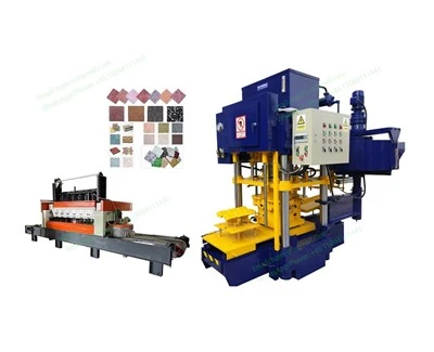 Pressa idraulica automatica per terrazzo